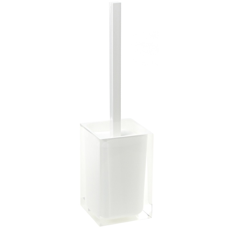 Gedy RA33-02 Toilet Brush Holder, Modern, White